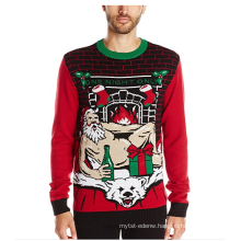 PK1818HX Men's Ugly Christmas sweater with Light-up Led